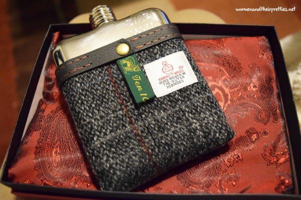 SWIG Harris Tweed Flask