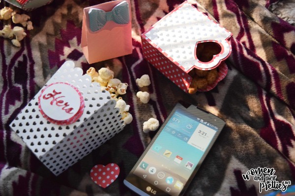 Date Night At Home with DIY Popcorn Boxes