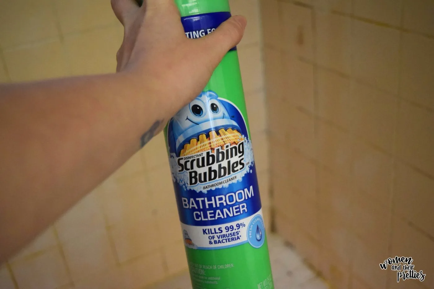 Spray Scrubbing Bubbles for April Showers