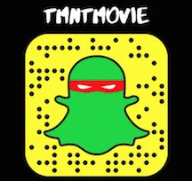 TMNTMOVie Snap Chat