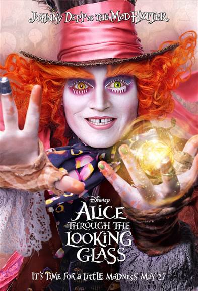 Alice Through The Looking Glass - Grab these free activity sheets