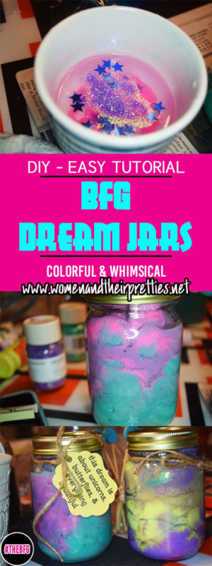 DIY BFG Dream Jars with an easy tutorial