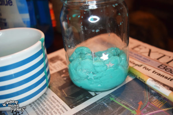 DIY BFG Dream Jars #TheBFG #DIY First laye in