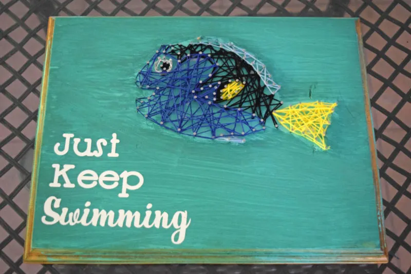 Finding Dory String Art Craft