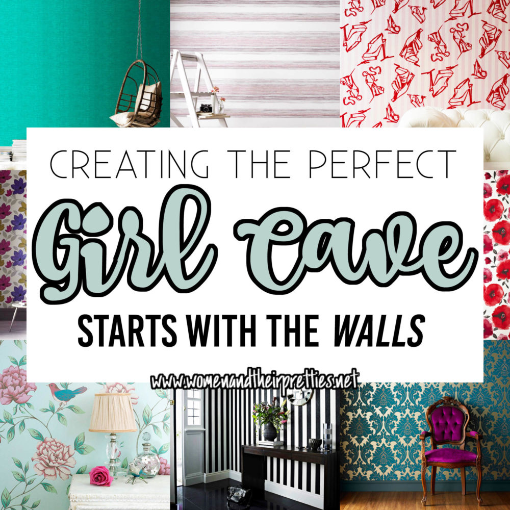 Looking to create the perfect Girl Cave? Check out these 9 wallpapers that are feminine, funky, and colorful! Plus, get 15% off with this Graham & Brown coupon code #GirlCave #HomeDecor #Goals