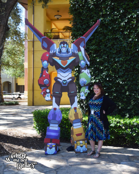 Photo with Voltron at DreamWorks