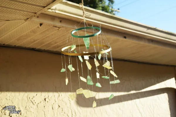 Seaglass The Choice inspired Wind Chime