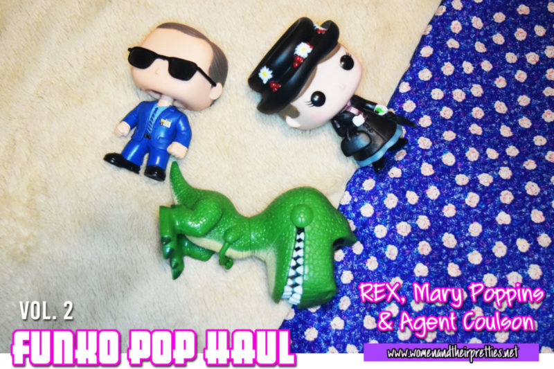 Funko Pop Haul Vol. 2 - Agent Coulson, Mary Poppins, and Toy Story's REX. Find out how you can get them, display them, and what's next! #FunkoPop #GeekToys