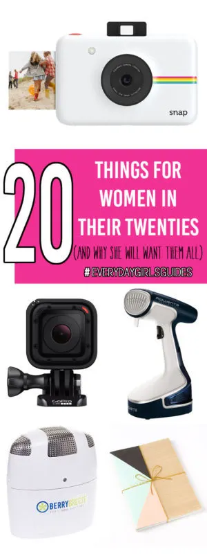 20 Things For Women in Their 20s - shop for all the ladies in your life - OR for yourself!