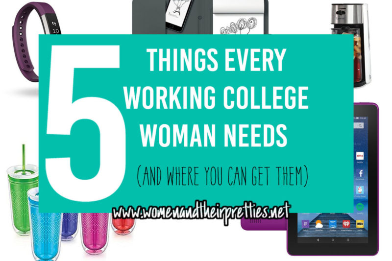 5 things every working college woman needs to start the new year & where you can get them. Plus, how you can save on your personal beauty routine!