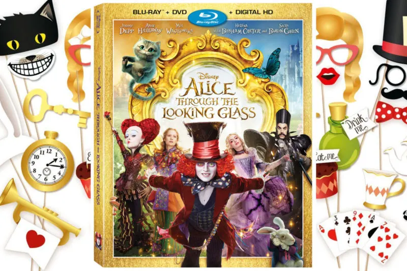 Alice Through The Looking Glass DVD and Alice Through The Looking Glass Gifts