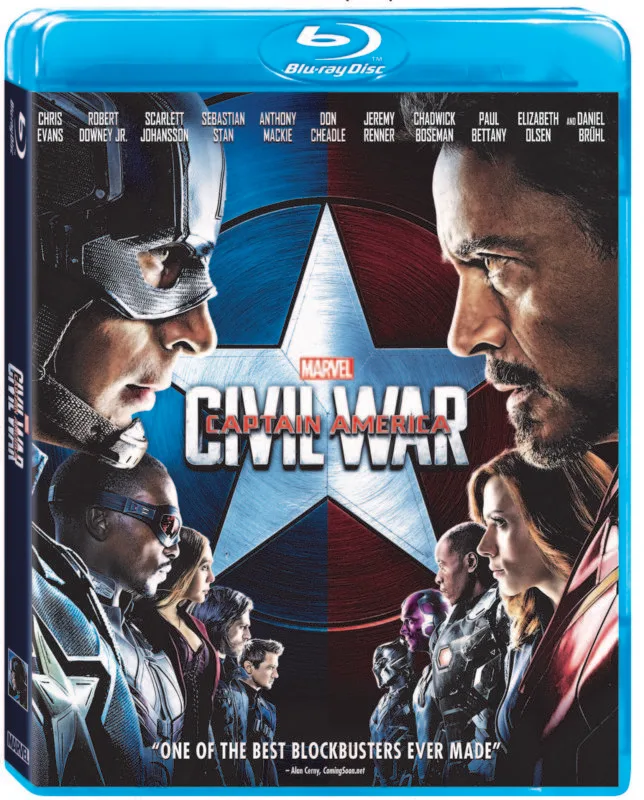 Captain America: Civil War Blu-ray