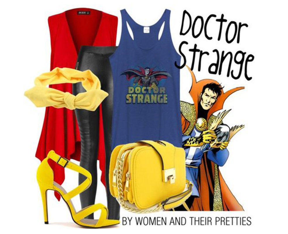 Looking for easy and fun Doctor Strange cosplay? Check out these Doctor Strange Outfits - Marvel Inspired outfits (taking Disney bounding to the next level)