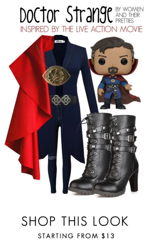 Doctor Strange Outfits - Look #1 is inspired by the live action Doctor Strange Movie copy