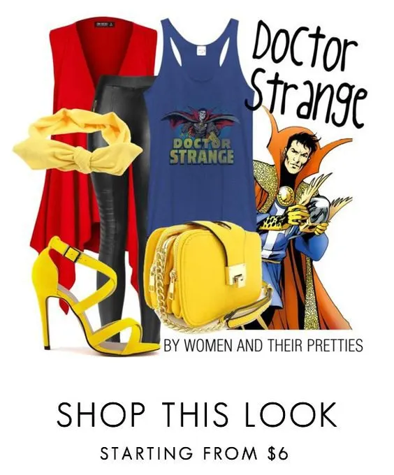 Doctor Strange Outfits - Look #3 is a cute and casual Doctor Strange cosplay outfit