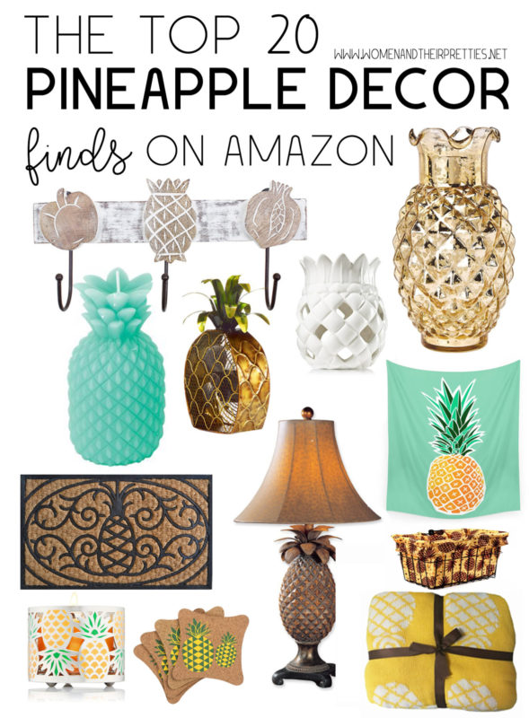 The Top 20 Pineapple Decor Finds on Amazon