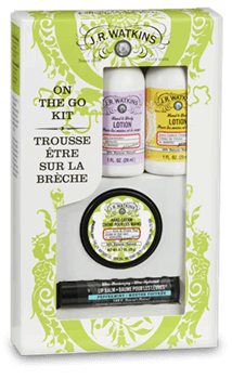 Get this JR Watkins On-The-Go kit as a stocking stuffer this year!