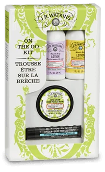 Get this JR Watkins On-The-Go kit as a stocking stuffer this year!