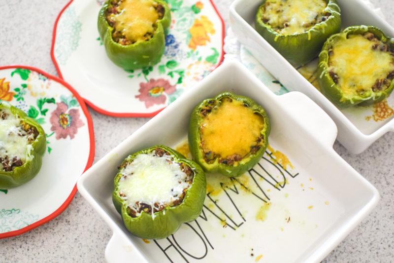 Keto Taco Stuffed Peppers Recipe Easy Quick_0837