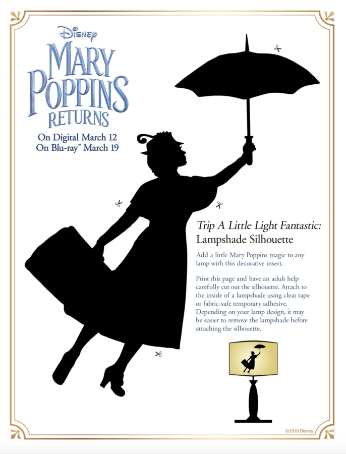 Mary Poppins Returns Prints free