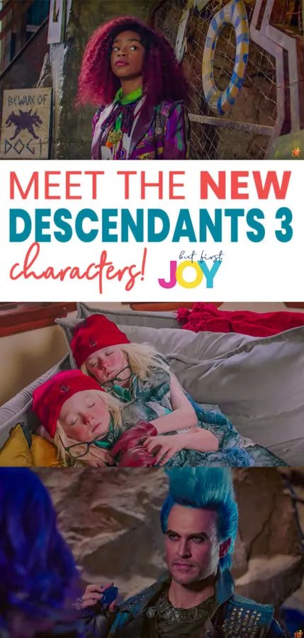 meet the new descendants 3 characters & see who is returning!