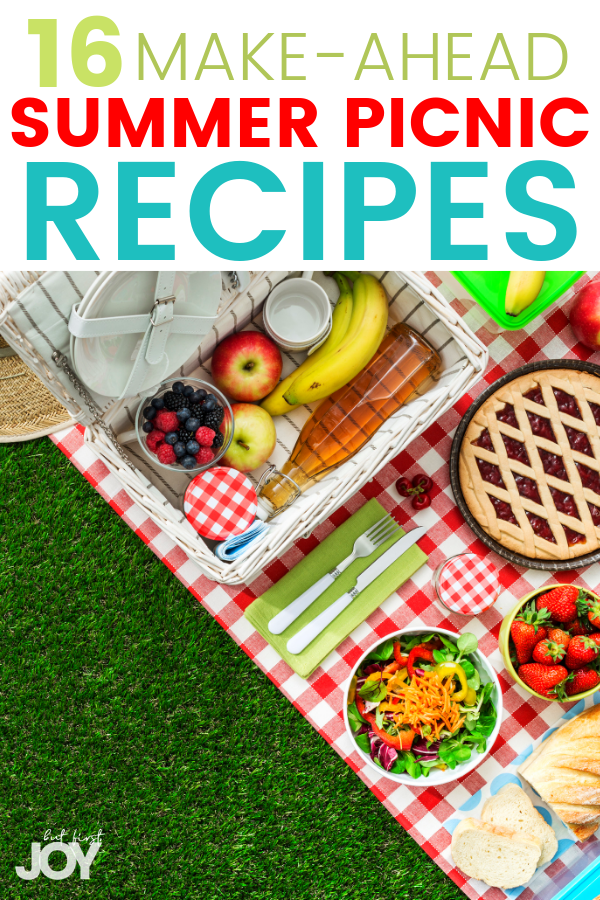 16 Summer Picnic Recipes & Best Picnic Locations - But First, Joy