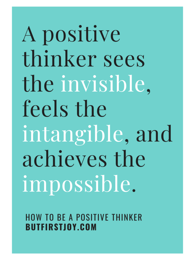 Positive Thinking Quotes