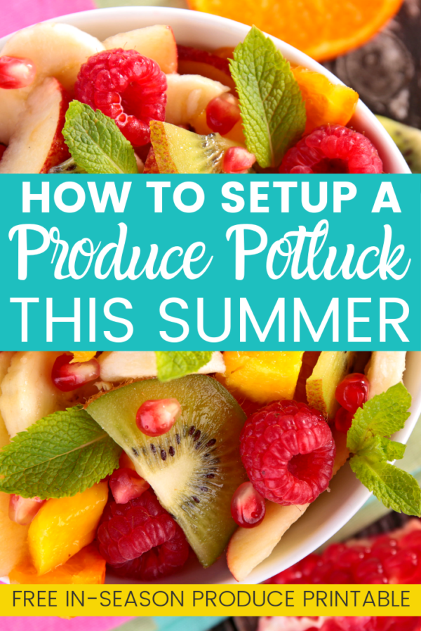 How to throw a produce potluck party this summer