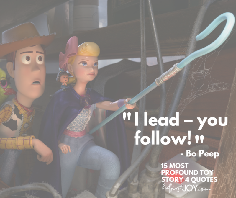 Best Toy Story 4 Bo Peep Quotes