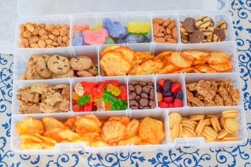 DIY Road Trip Snack Box