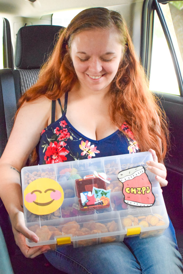 DIY Road Trip Snack Box