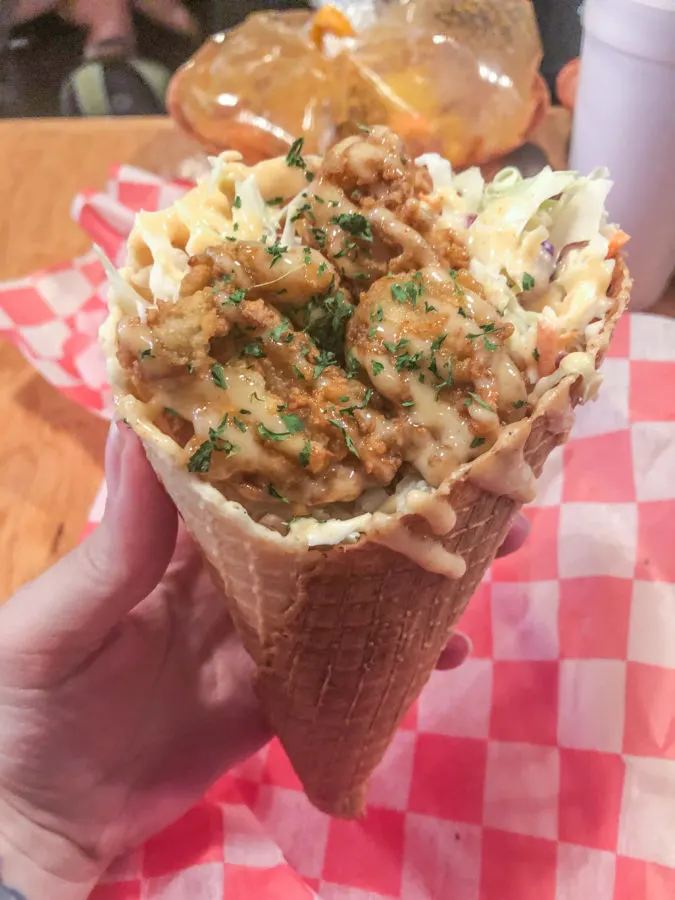 oyster cone savannah seafood shack