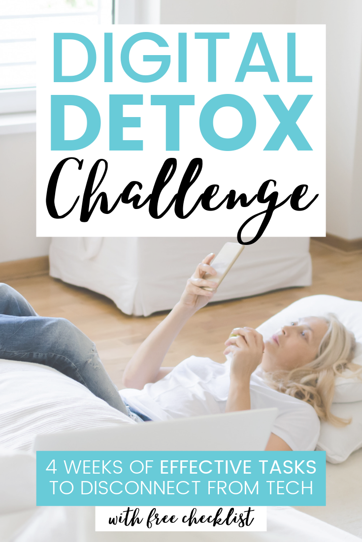 Digital Detox Challenge 4 Weeks of Effective Tasks (Free Checklist