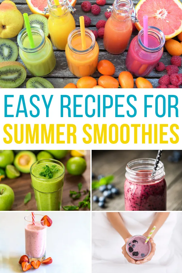 Summer Smoothies are the guilt-free, healthy alternative to milkshakes. They're versatile, filling, easy to make and perfect for a hot summer day.