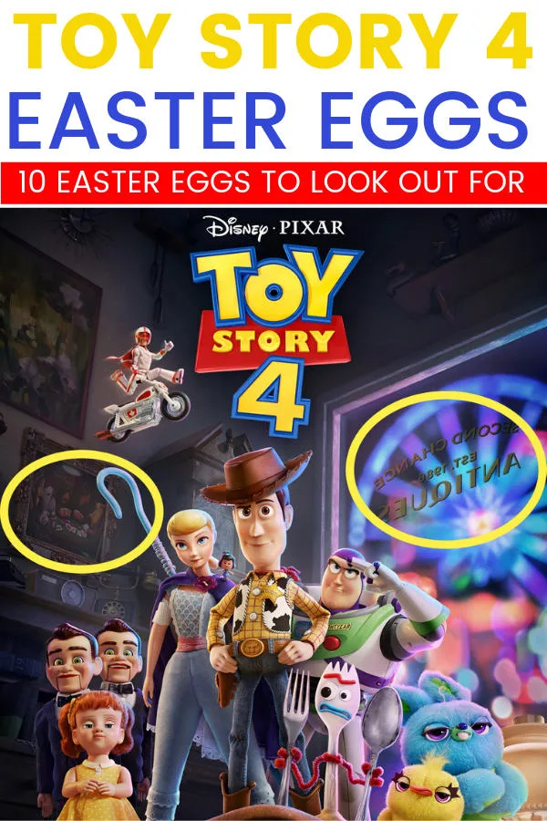 If you're wondering what Easter Eggs you're going to find in Toy Story 4 – I've got just a few for you to look for. Plus, there are some fun details for you to pay attention to.