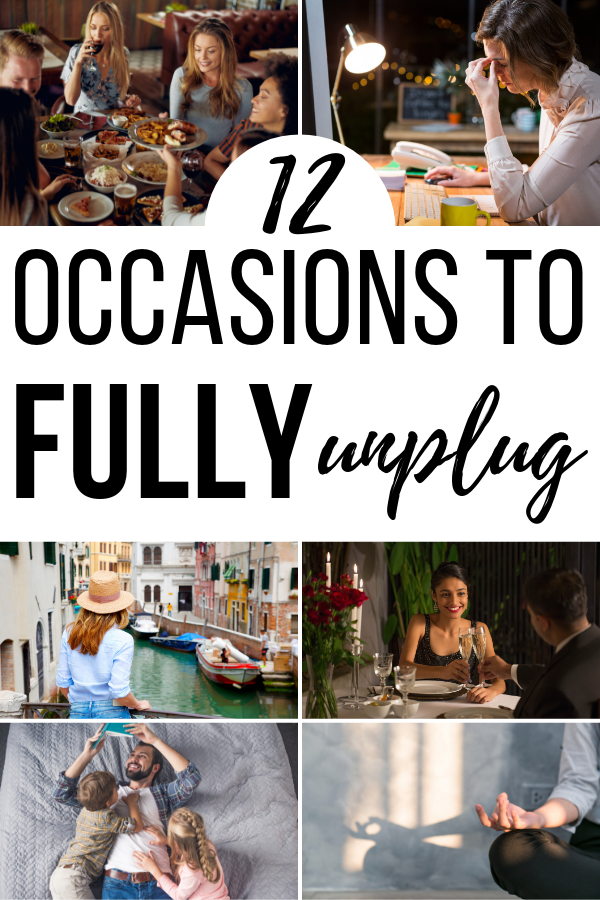 If you're looking for tips to unplug from technology, along with when it's important to unplug: this list of resources is for you.