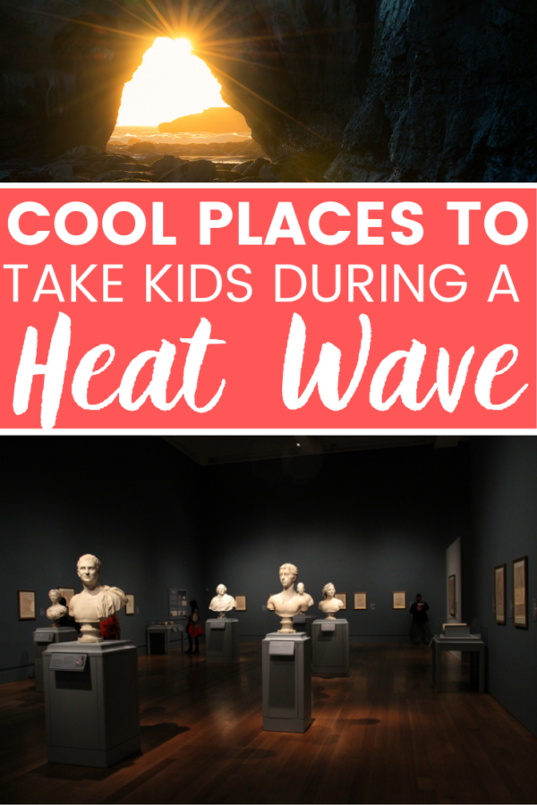 where to take children during a heat wave