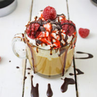 Chocolate Raspberry Dessert Coffee Recipe
