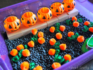Image for Five Little Pumpkins Sensory Bin
