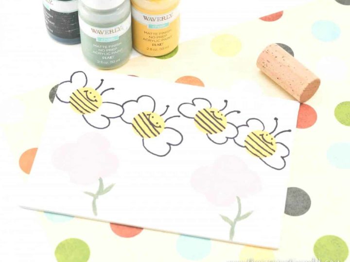 Image for Bumble Bee Wine Cork Craft