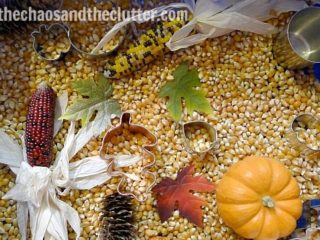 Image for Fall Corn Sensory Bin