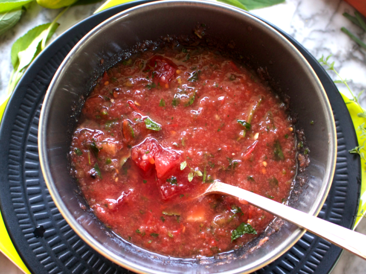 Image for Watermelon Gazpacho Soup Recipe