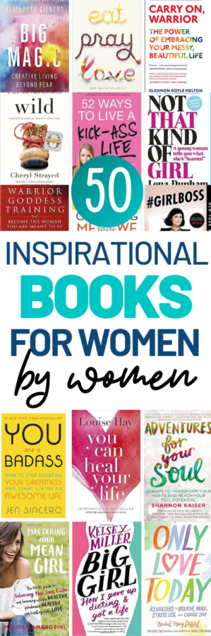 I've gathered a list of the Top 50 best inspirational books for women. These non-religious books offer encouragement, empowerment, joy, and self love.