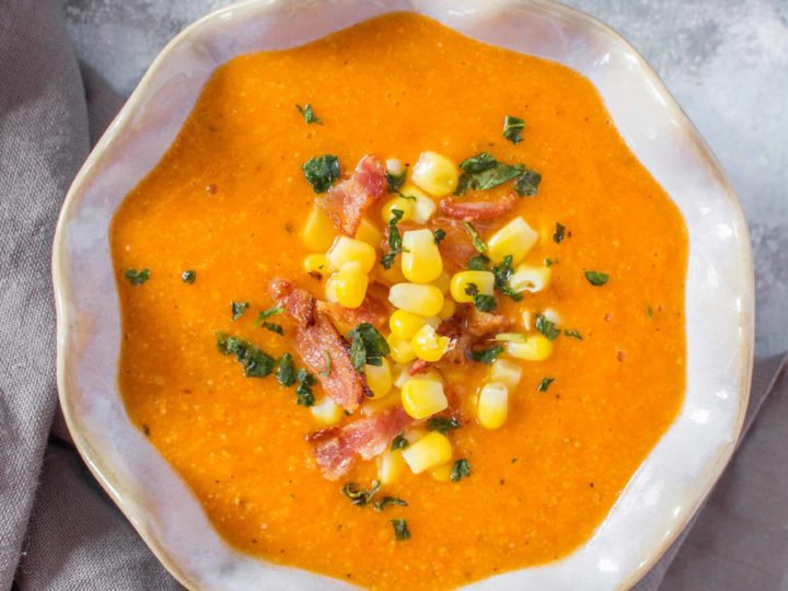 Image for Roasted Corn and Tomato Soup