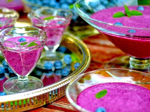 Image for Chilled Blueberry Soup Recipe