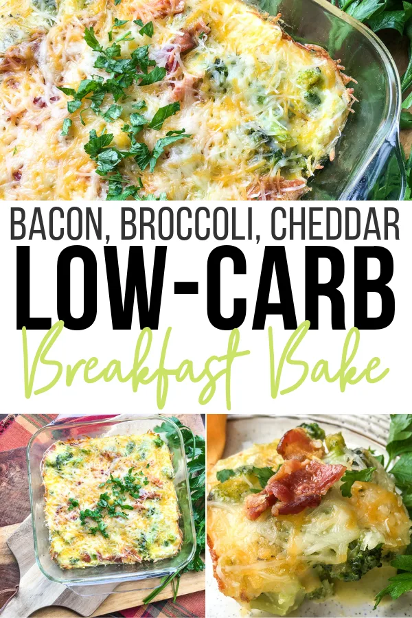 This low-carb breakfast bake is perfect for anyone on the Keto diet. It's loaded with nutritious ingredients. The best part? It's quick and easy to make! Plus, you can prepare it ahead of time!