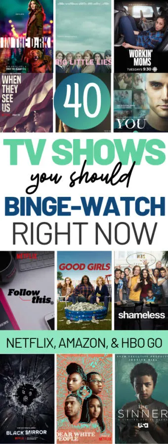These are the best shows to binge watch on Netflix, Amazon Prime, and HBO Go! I highly recommend all of them!