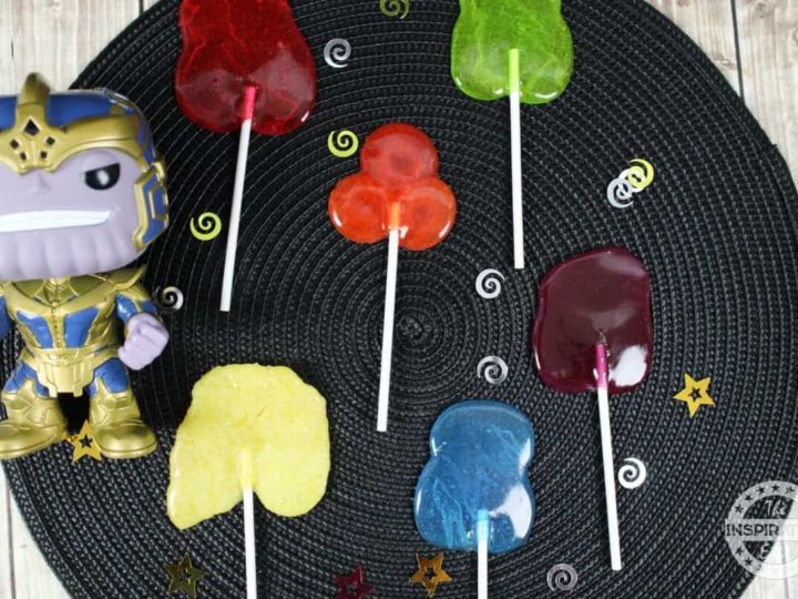 Image for DIY Avengers Infinity Stone Lollipops