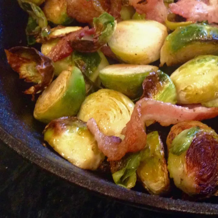 Keto Brussel Sprouts with Bacon Recipe