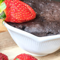 Low Carb Chocolate Mug Cake